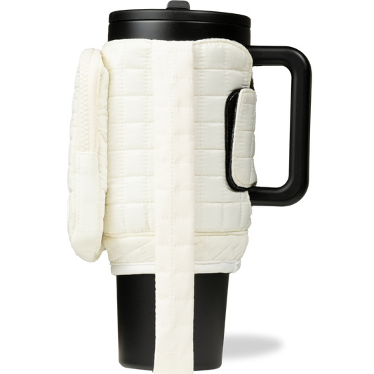 Cream Puffer Sleeve